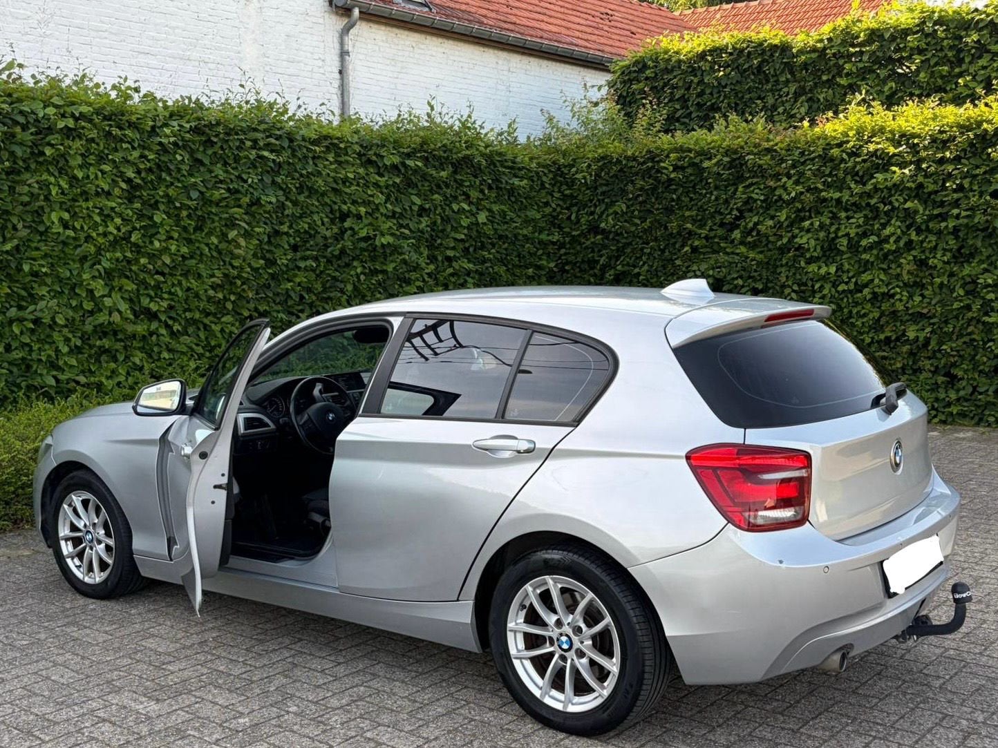 Bmw 116d 2.0L Automaat, Auto's, BMW, Automaat, 1995 cc, Zwart, 4 cilinders