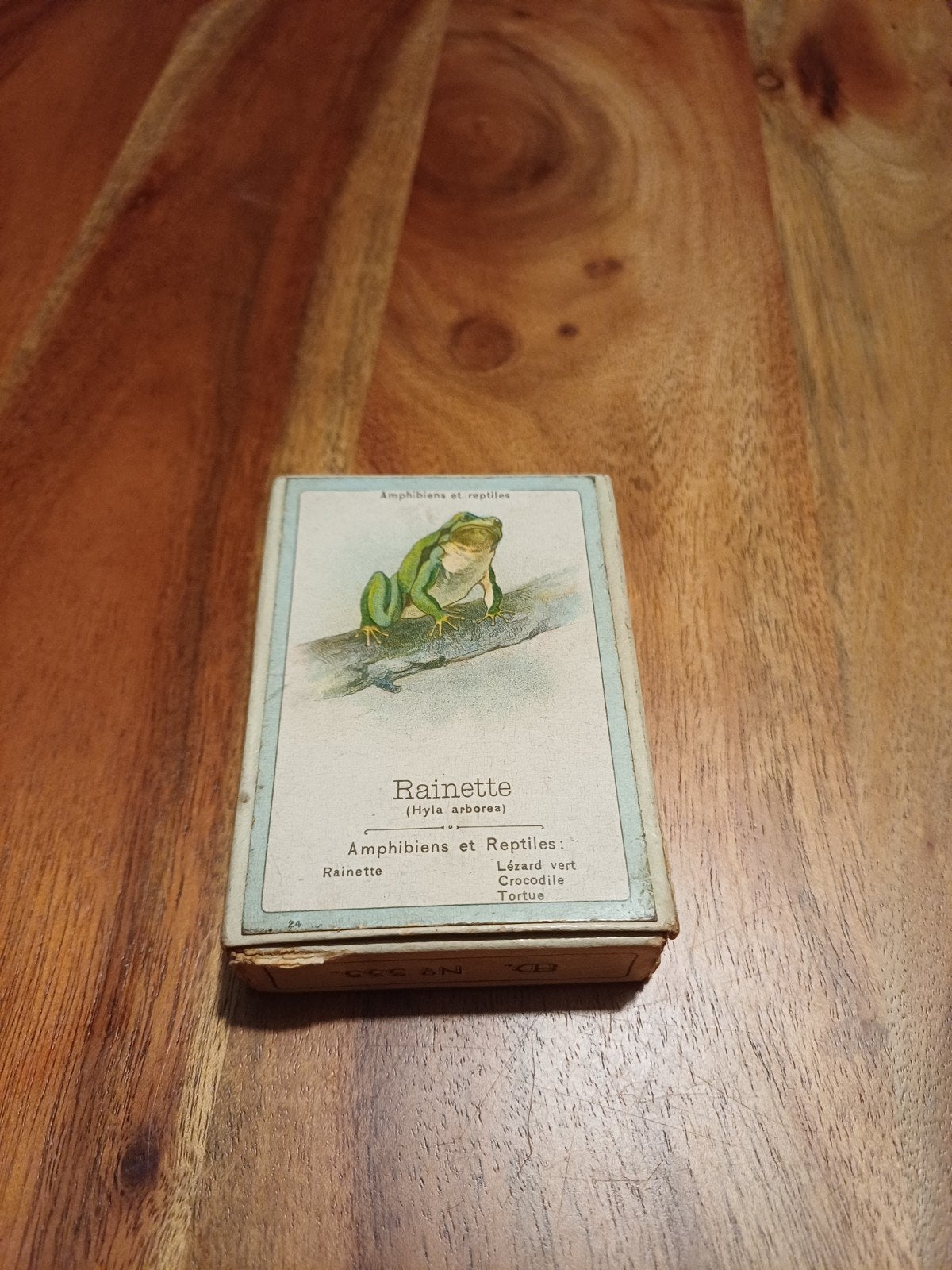 ancien jeu de quatuor La Zoologie complet, Collections, Cartes à jouer, Jokers & Jeux des sept familles, Enlèvement ou Envoi