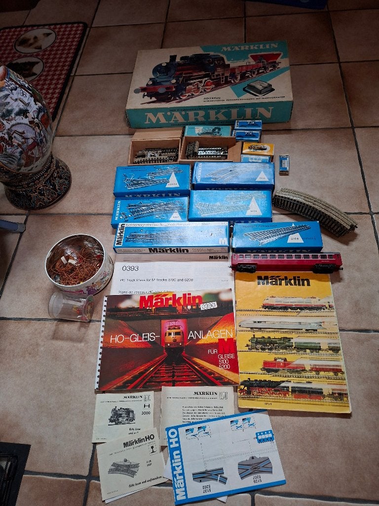 Volledig treinset marklin jaren 1960 a 70, Hobby en Vrije tijd, Ophalen, Zo goed als nieuw, Treinset, Märklin