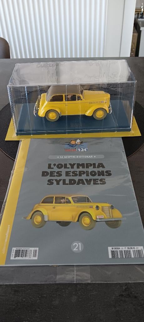 La voiture Tintin : le sceptre d'Ottokar, Collections, Personnages de BD, Neuf, Statue ou Figurine, Tintin, Enlèvement ou Envoi