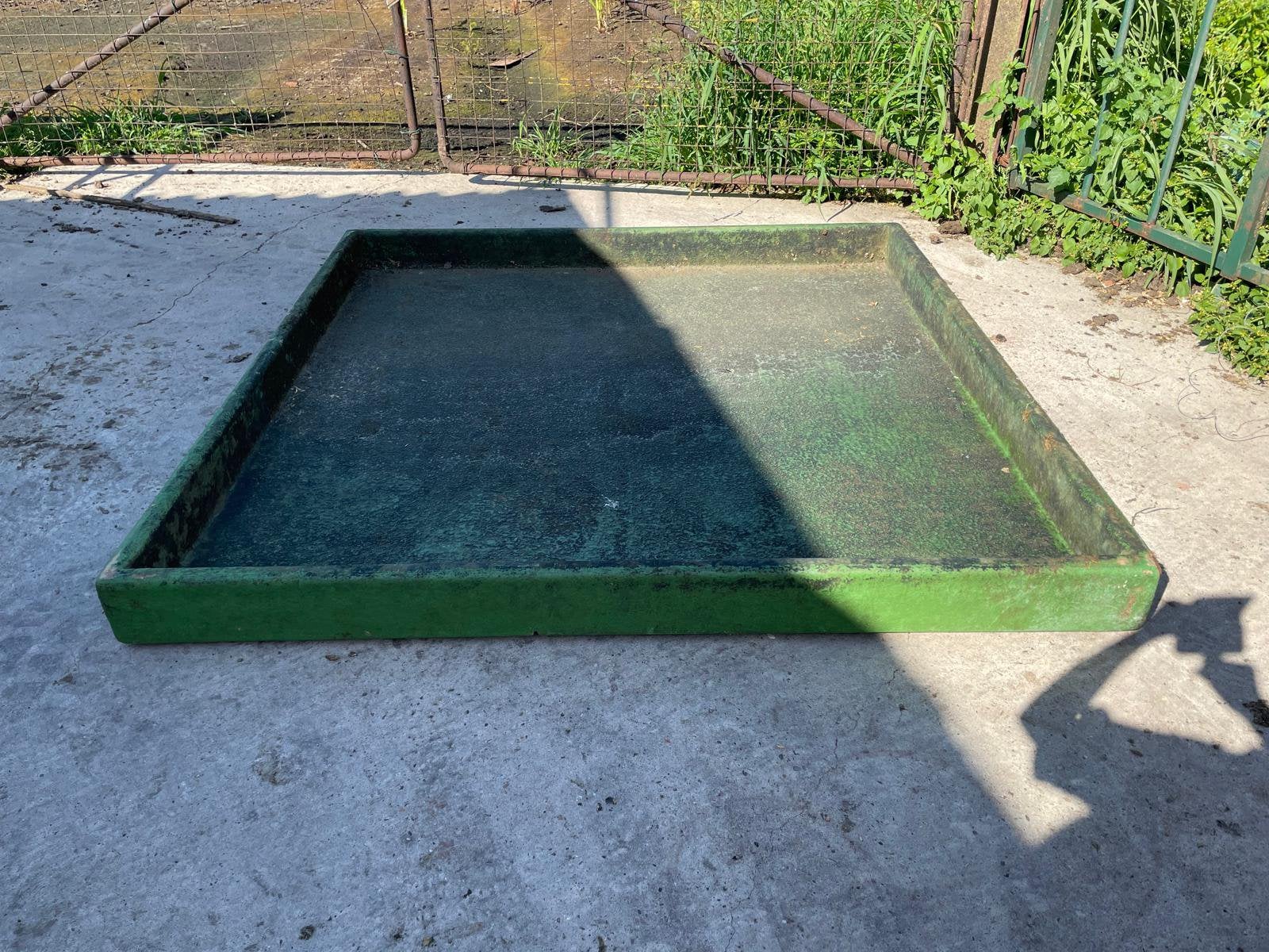 Voetbad koeien polyester, Ophalen, Zo goed als nieuw