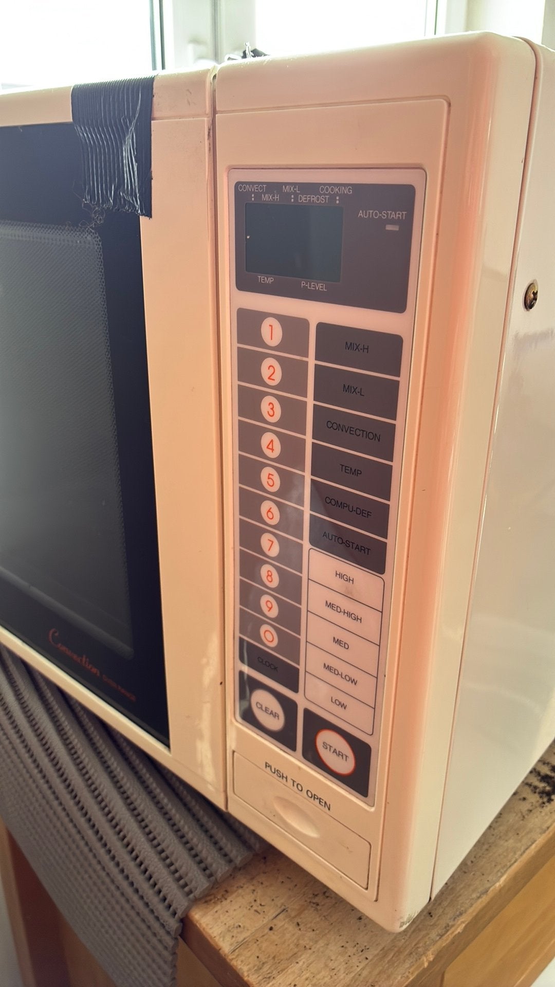 Goedwerkende magnetron en oven, Electroménager, Micro-ondes, Enlèvement, Utilisé, Autoportant, Four à micro-ondes combiné