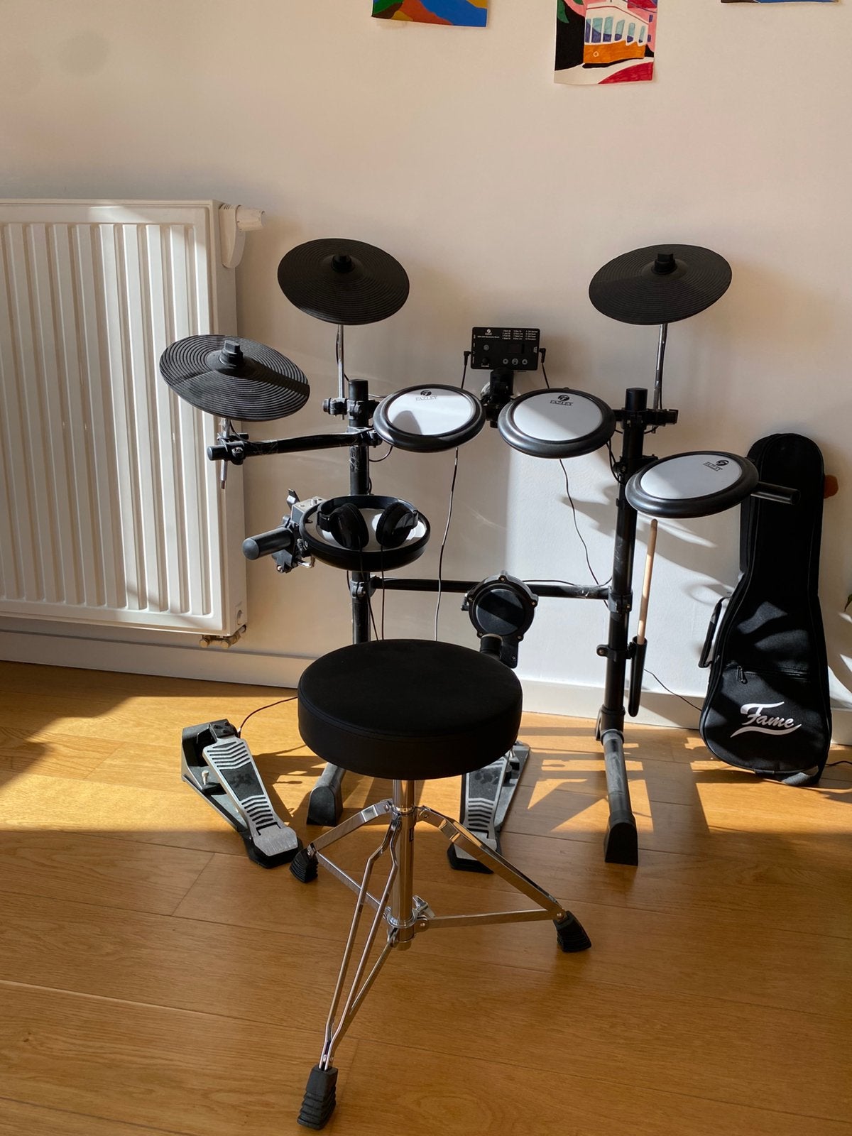 Fazley DDK-40 elektisch drumstel, Muziek en Instrumenten, Drumstellen en Slagwerk, Ophalen, Zo goed als nieuw, Overige merken