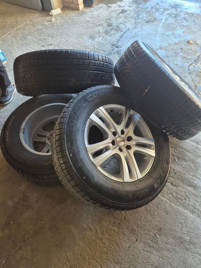 Velgen 17" nissan Navara (d23), Ophalen, Band(en)