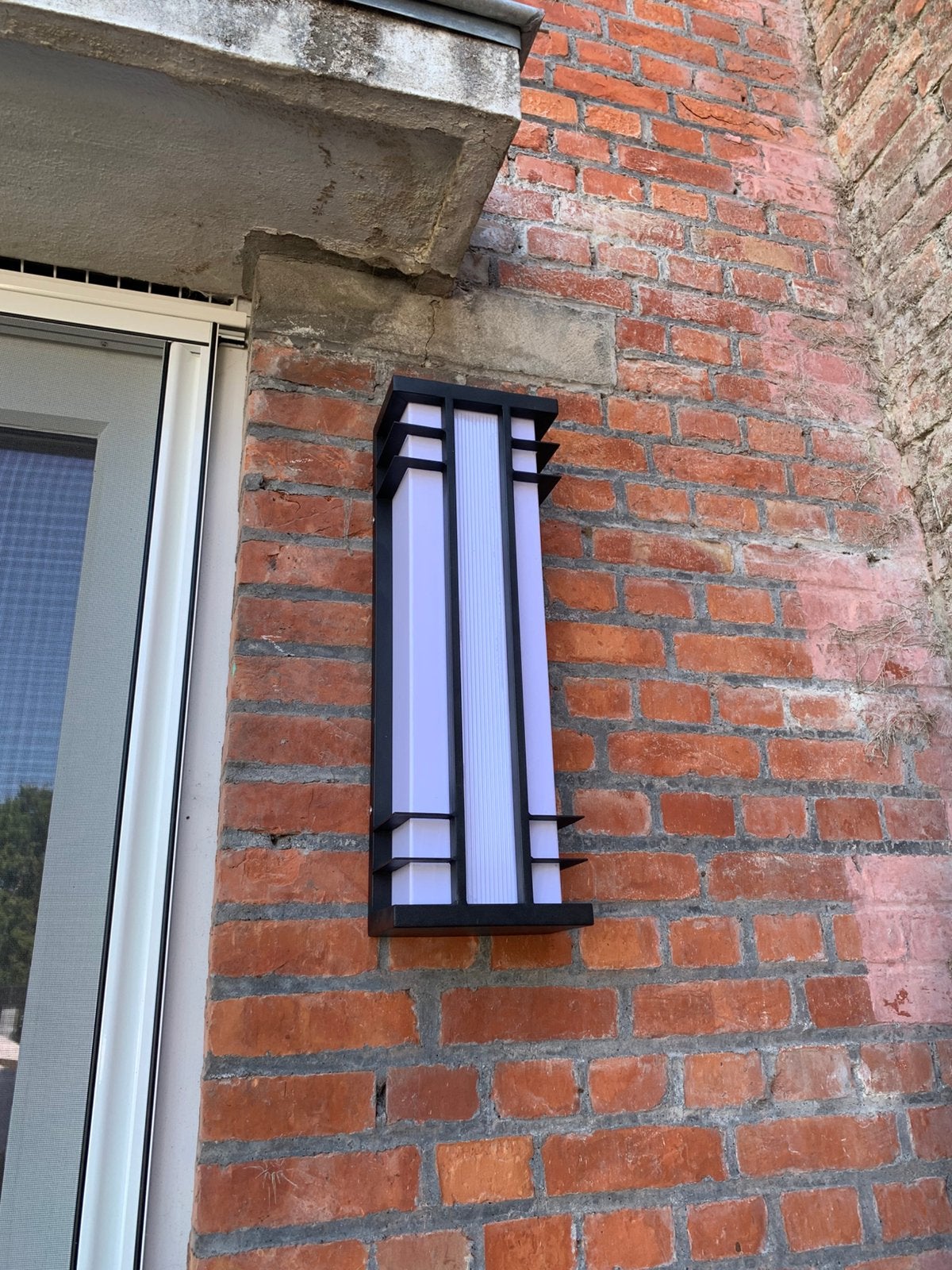 Trois lampes de terrasse identiques. Style art déco, Neuf, Enlèvement ou Envoi, Appliques murales, LED