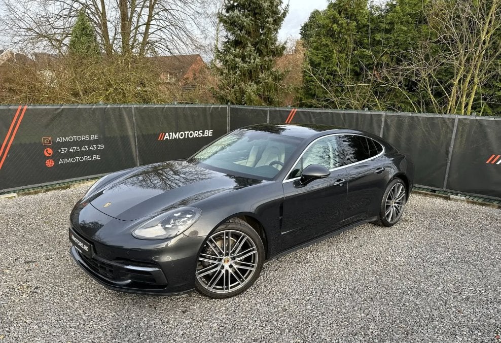 Porsche Panamera 3.0 V6 Turbo PDK | NAVI | CAMERA | 21" VELG, Auto's, Porsche, Automaat, Beige, Berline, Zilver of Grijs