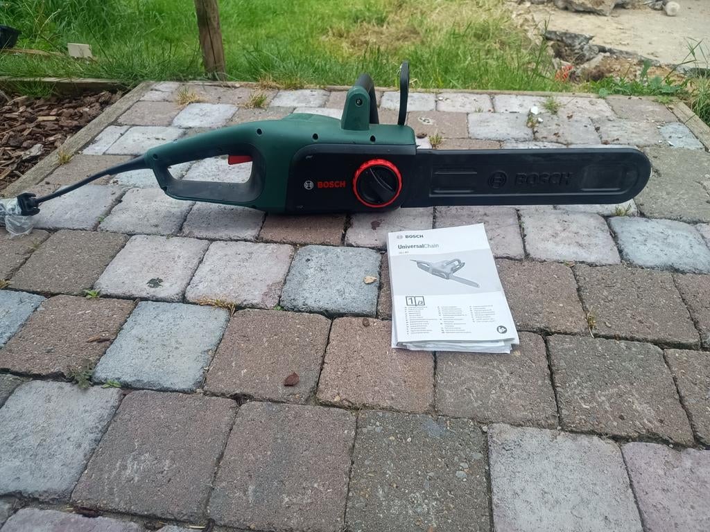 Electrische kettingzaag Bosch 1800W, Ophalen
