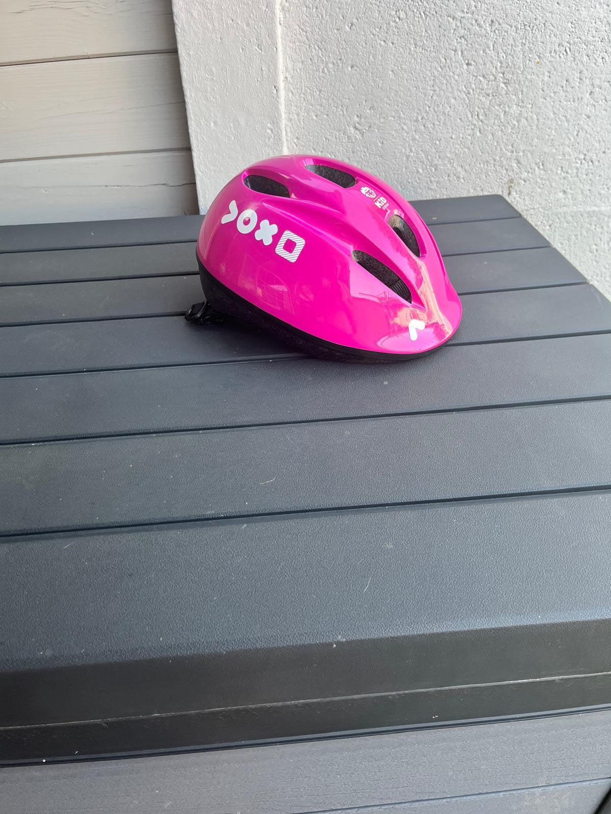 Roze helm Btwin - Maat 52-56cm, Ophalen, Zo goed als nieuw