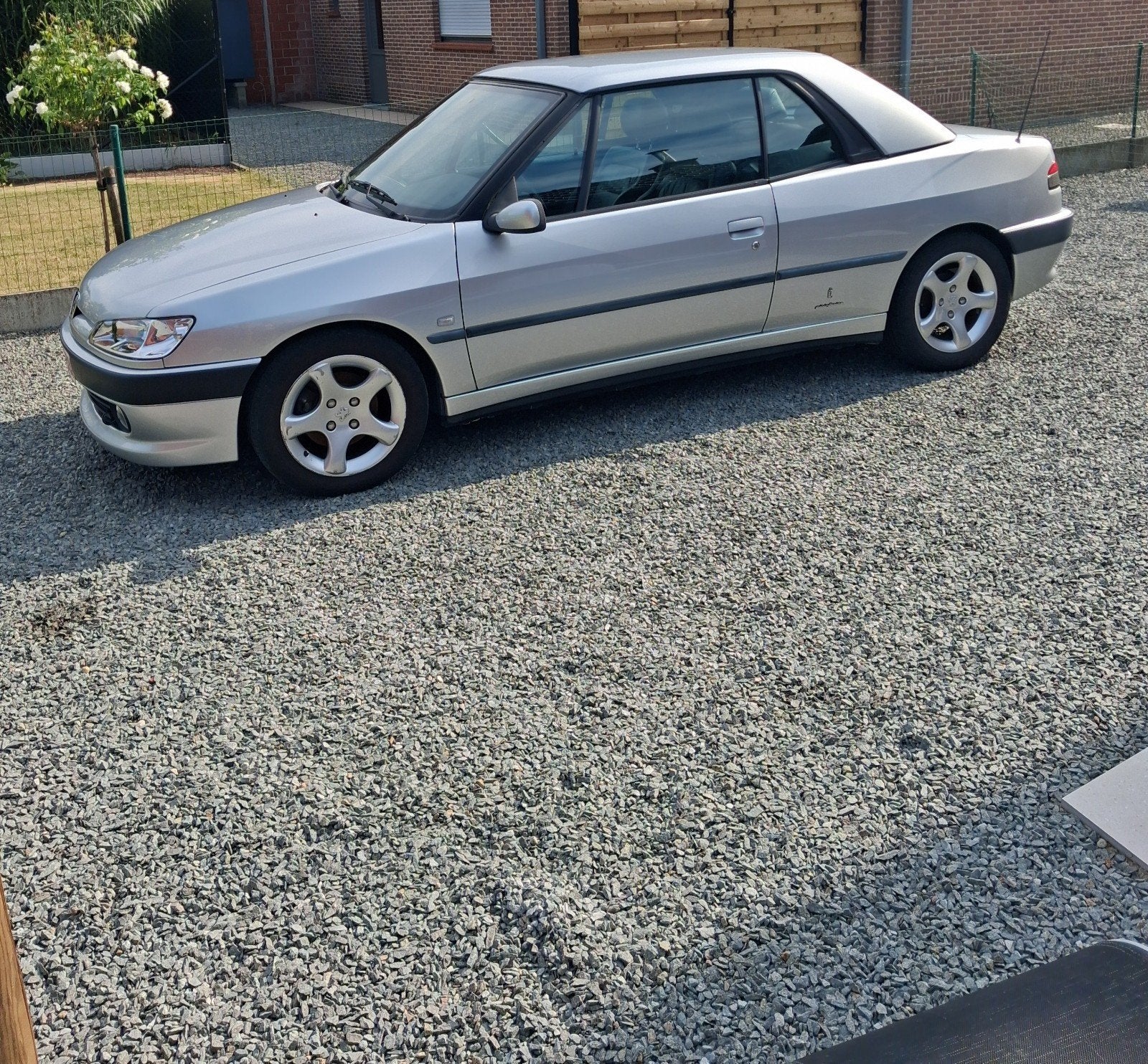 Peugeot 306 cabrio, Cuir, Argent ou Gris, Achat, Noir