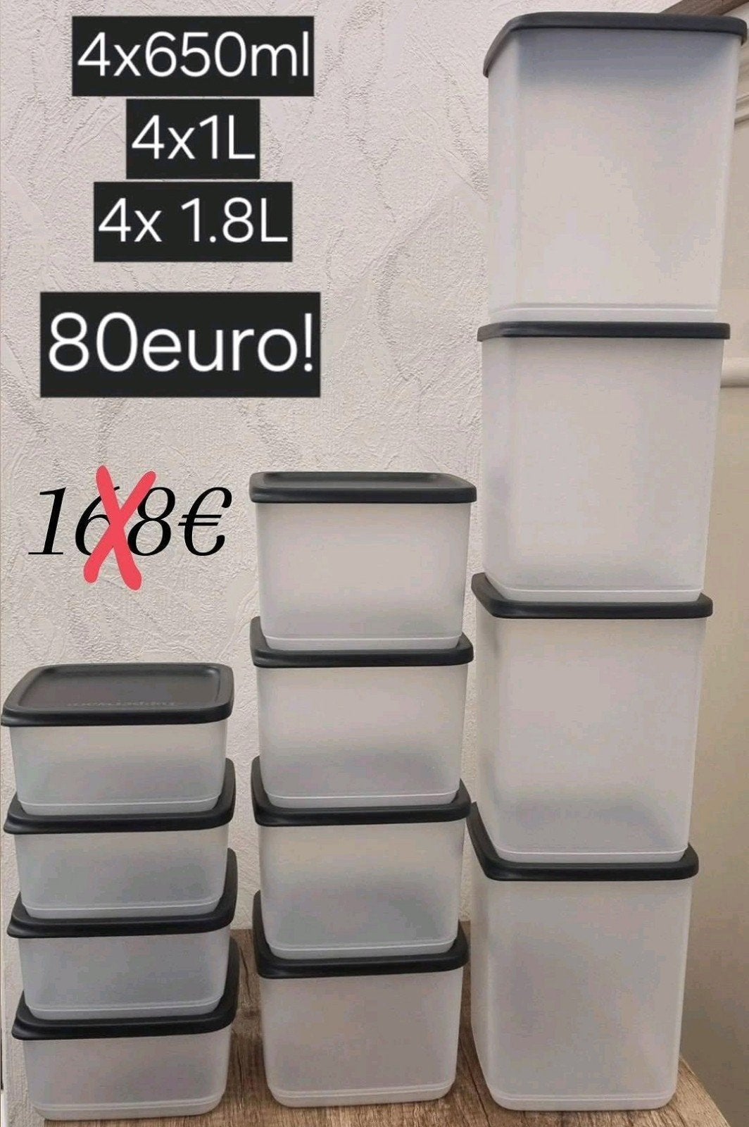 Tupperware set cubix, Huis en Inrichting, Ophalen of Verzenden, Nieuw