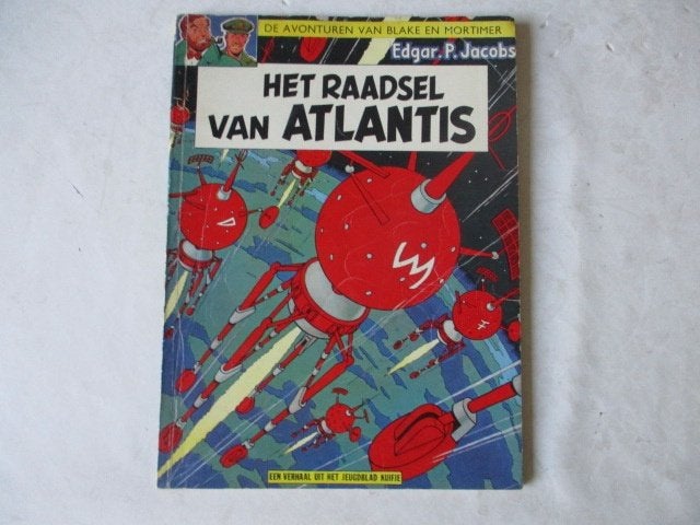 het raadsel van atlantis, Plusieurs BD, Enlèvement ou Envoi, Utilisé, Edgar P. Jacobs