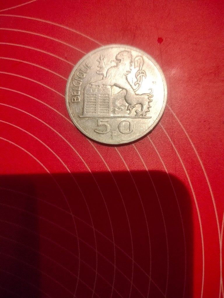 1 Geldstuk van 50 BF van 1948 BELGIQUE, Ophalen, Zilver, Losse munt, Zilver