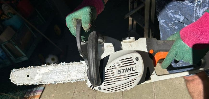 Kettingzaag Stihl MSE 190 C, Tuin en Terras, Ophalen, Gebruikt, Elektrisch