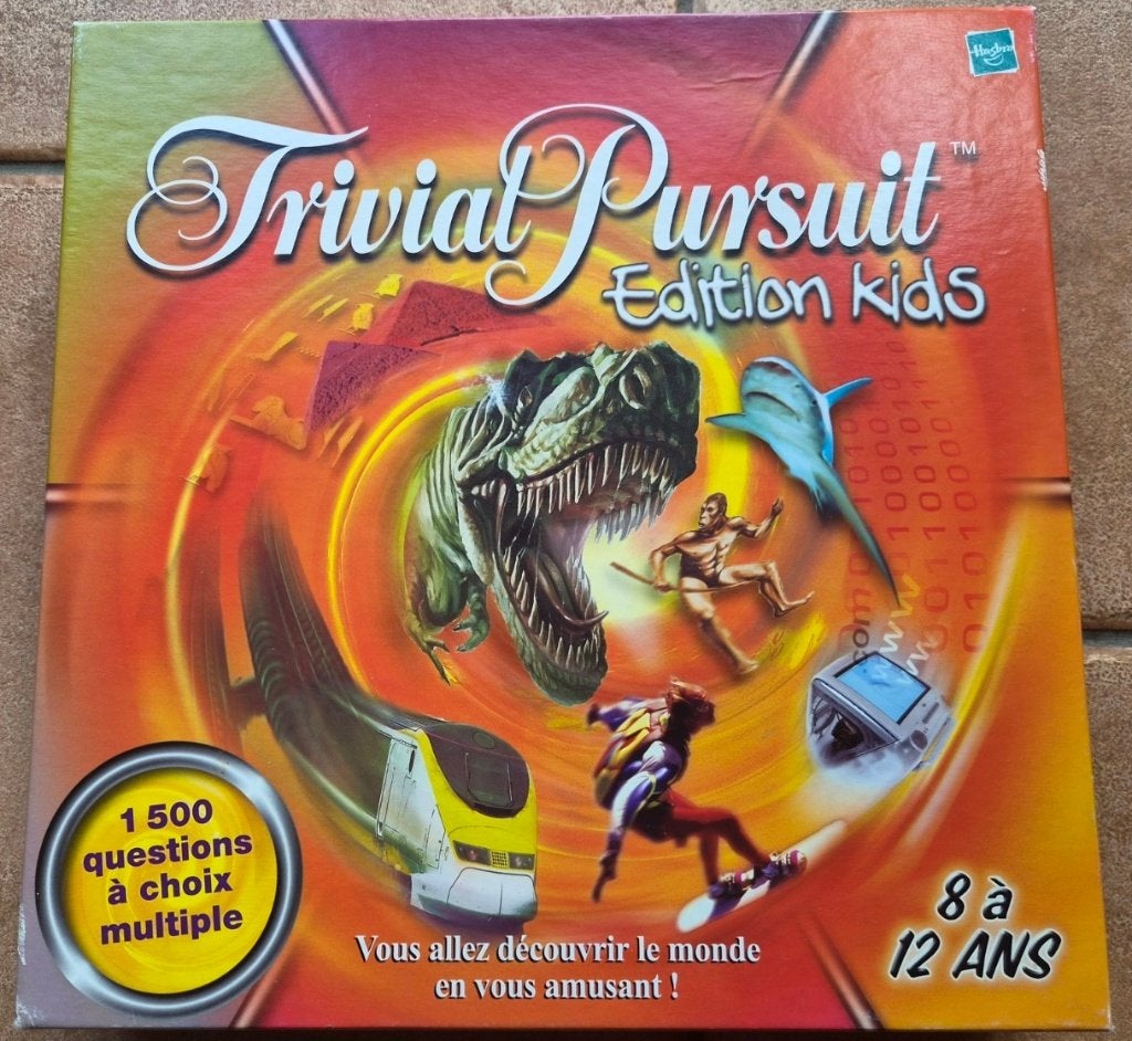Trivial Pursuit „Kids Edition” van Hasbro, Een of twee spelers, Ophalen of Verzenden, Zo goed als nieuw, HASBRO