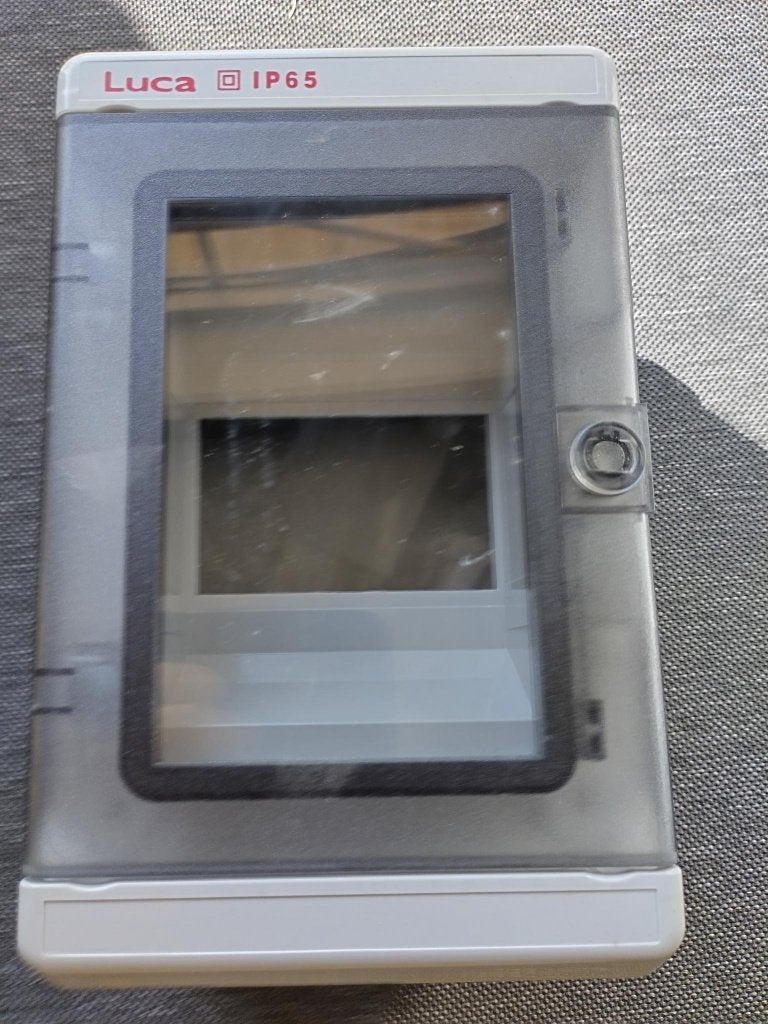 Opbouw zekeringkast IP65 - 4 modules, Ophalen, Zo goed als nieuw