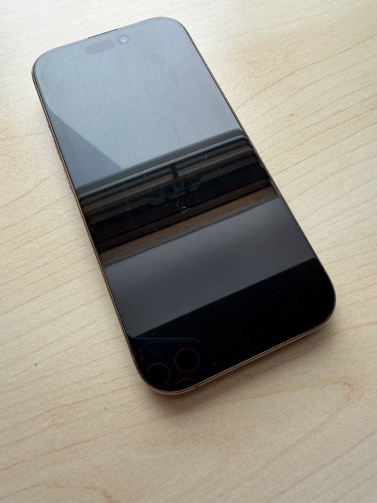 iPhone 16 Pro - 256GB - Desert Titanium, Télécoms, 89 %, Or, Enlèvement, Utilisé