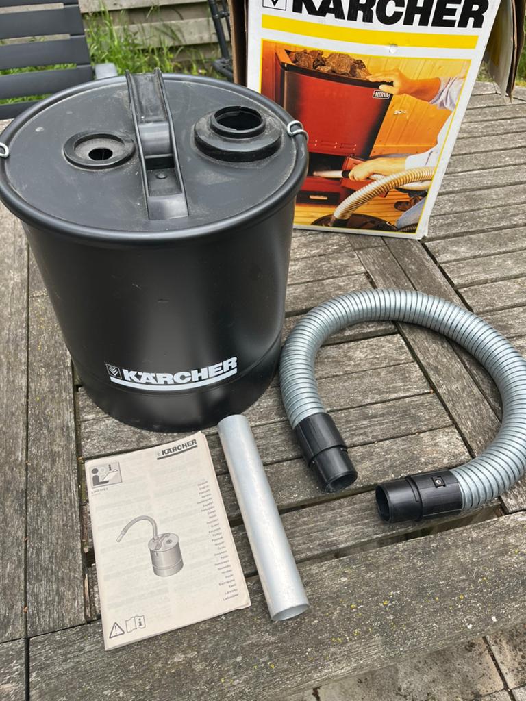 Kärcher grofvuil- en asfilter, Elektronische apparatuur, Stofzuigers, Kärcher, Overige typen, Ophalen of Verzenden, Zo goed als nieuw