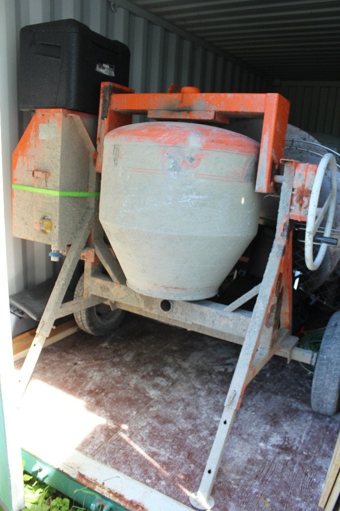 Bétonnière électrique, tractable, Polieri Orion 350, Enlèvement, Utilisé