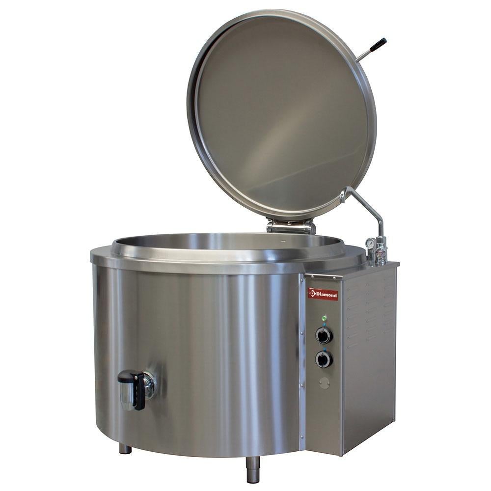 Marmite ronde électrique 100 litres, chauffage indirect, Envoi, Neuf