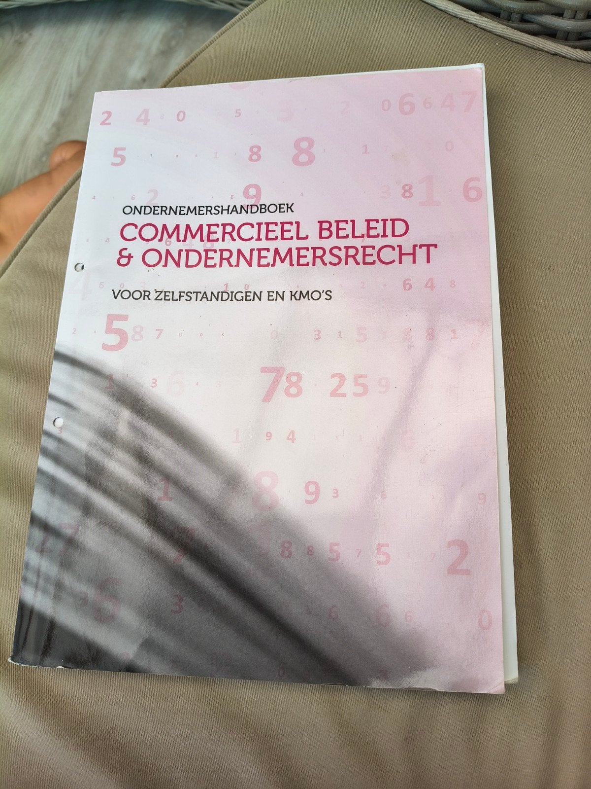 Ondernemershandboek Commercieel beleid en Ondernemersrecht, Boeken, Studieboeken en Cursussen, Ophalen