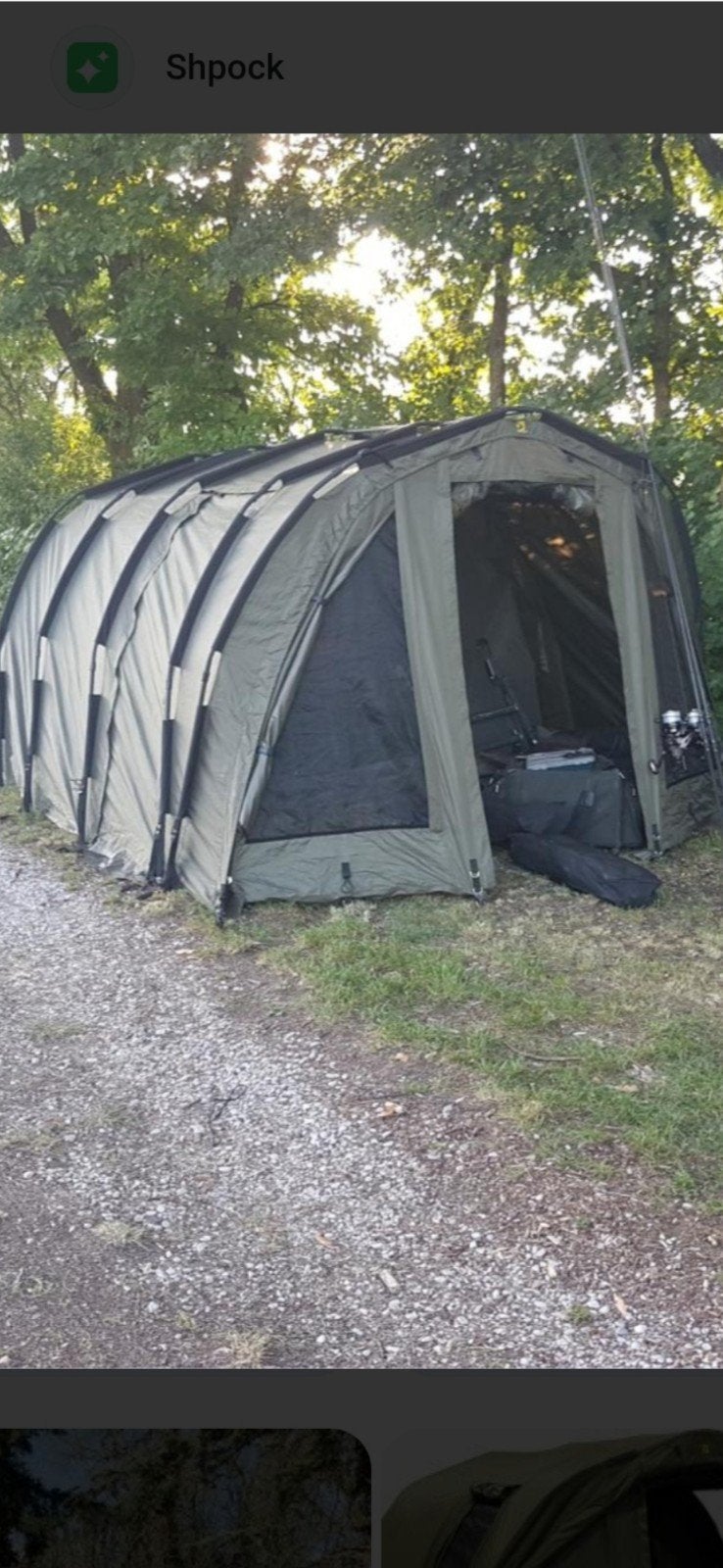 avid carp tent HQ euro nieuw, Enlèvement