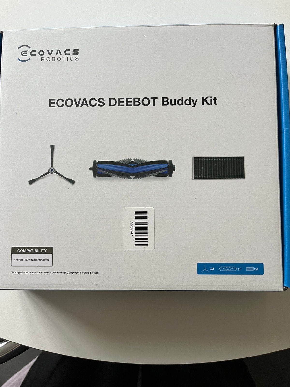 Toebehoren Ecovacs Deebot X8 (pro) omni, Enlèvement ou Envoi, Neuf, Aspirateur robot, Ecovacs