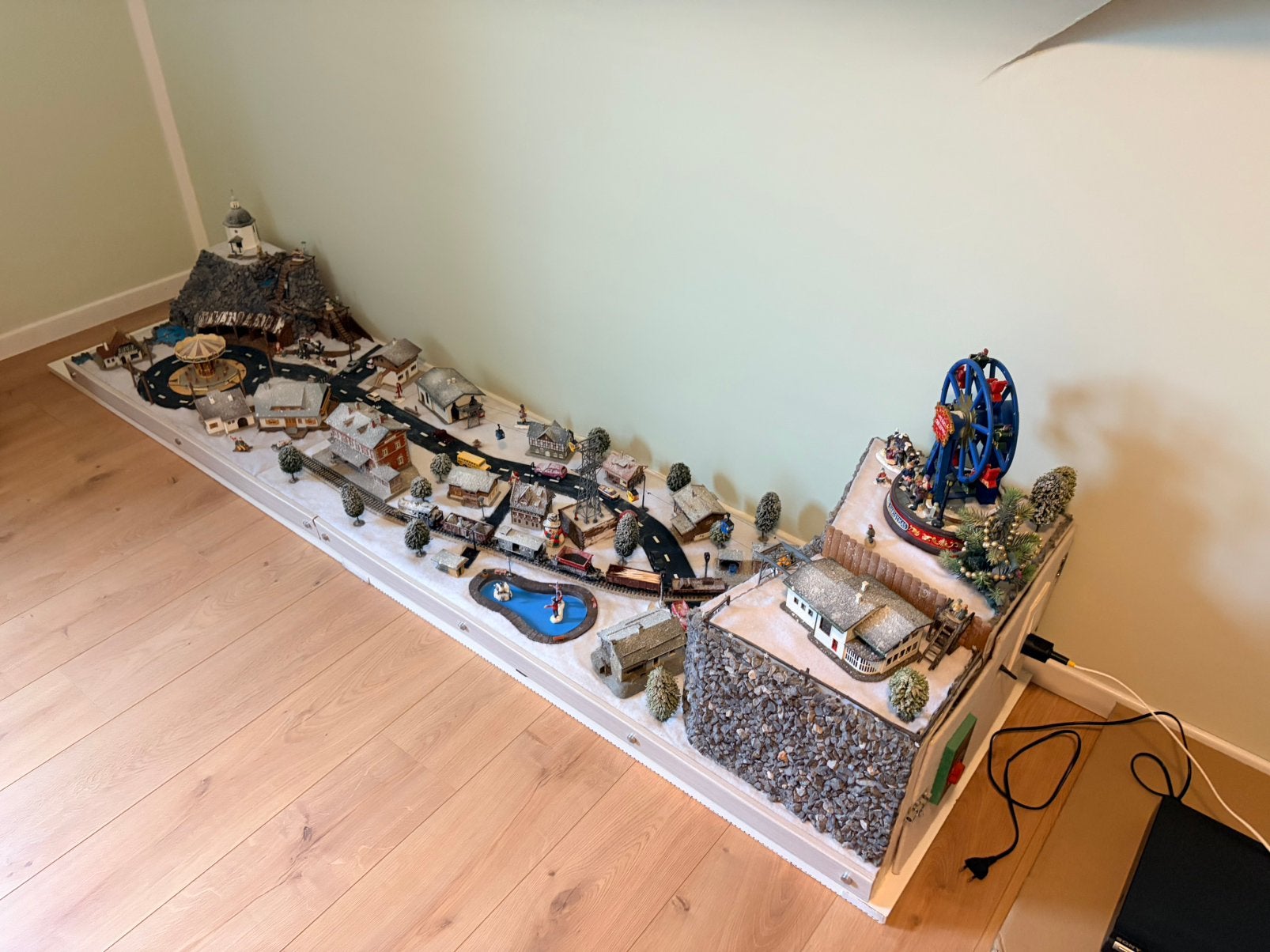 Winter decoratie plaat., Huis en Inrichting, Kasten | Schoenenrekken, Ophalen, Zo goed als nieuw
