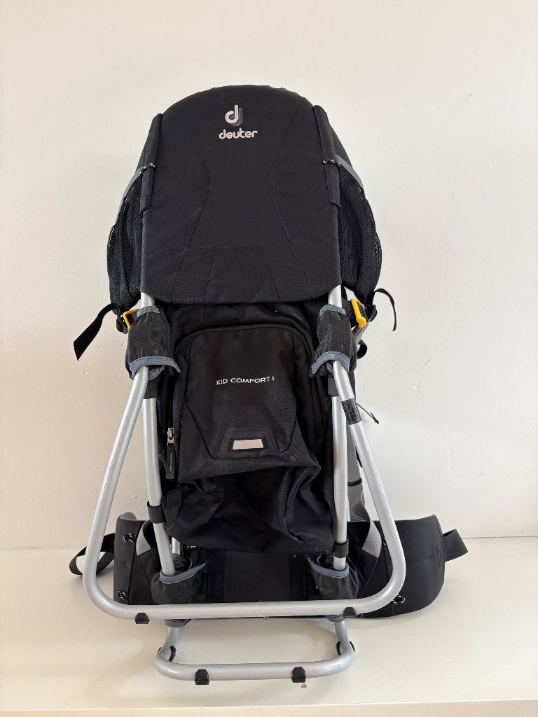 Deuter Kid Comfort 1 zwart, Enfants & Bébés, Porte-bébés & Écharpe porte bébé, Autres marques, Comme neuf, Enlèvement, Autres types
