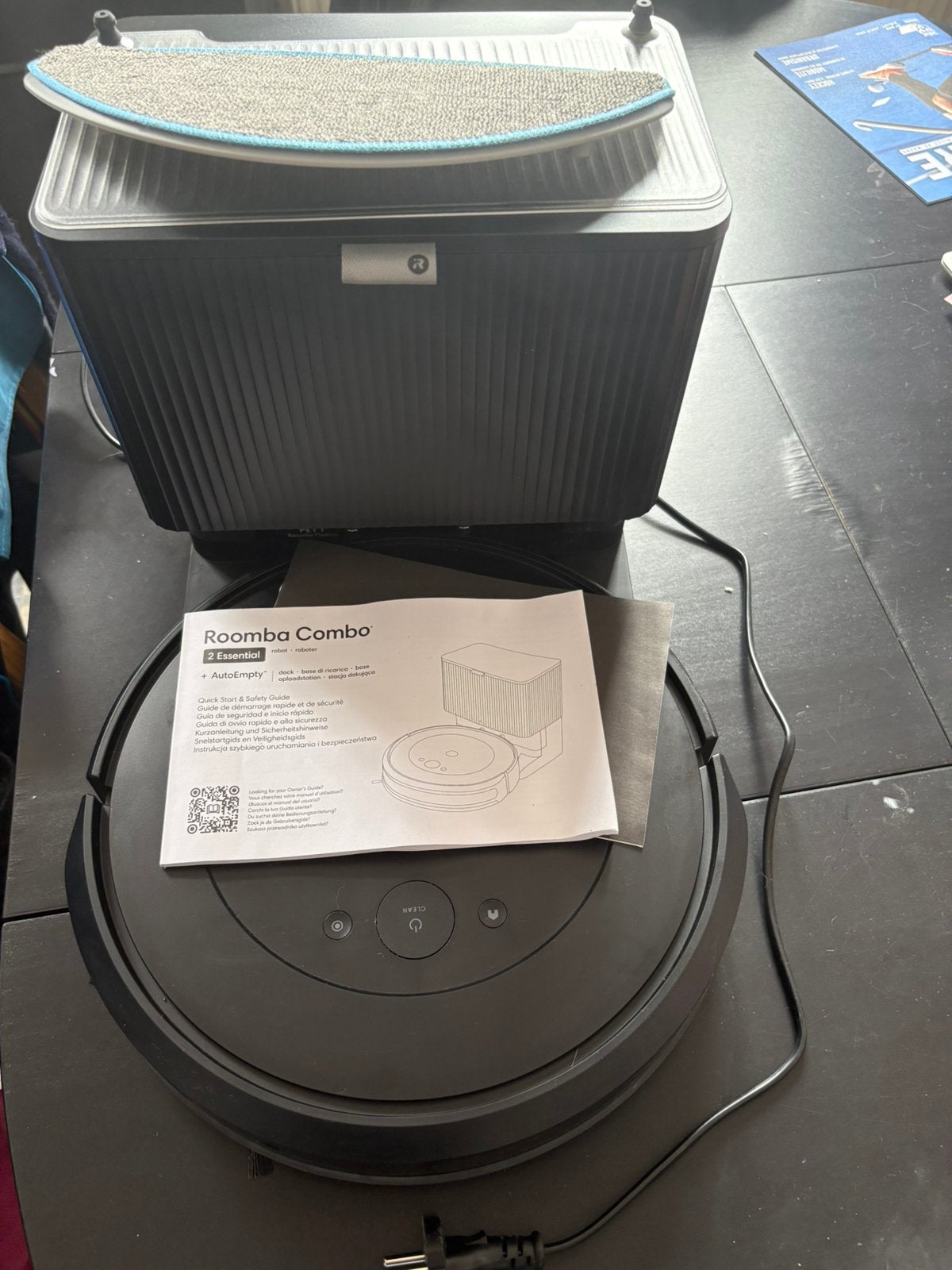 I robot roomba combo, IRobot, Enlèvement, Utilisé, Aspirateur robot