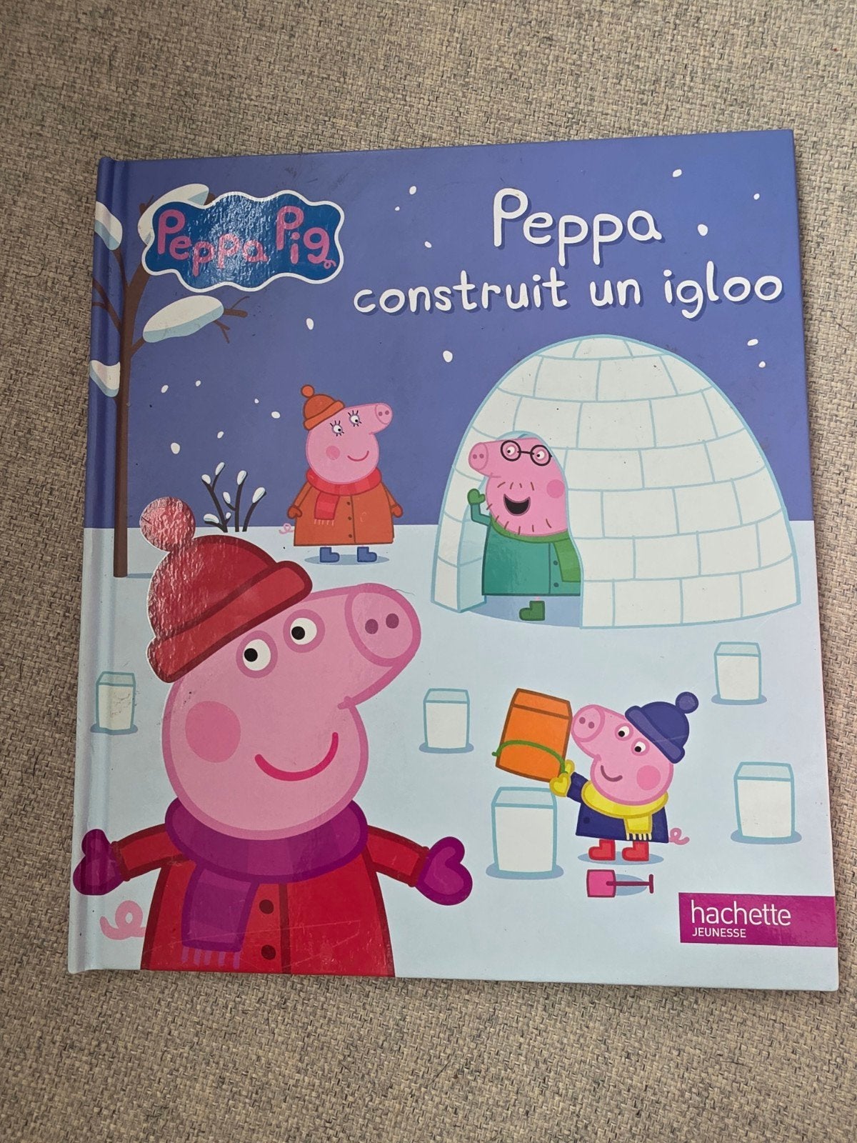 Boek Peppa bouwt een iglo, Ophalen of Verzenden