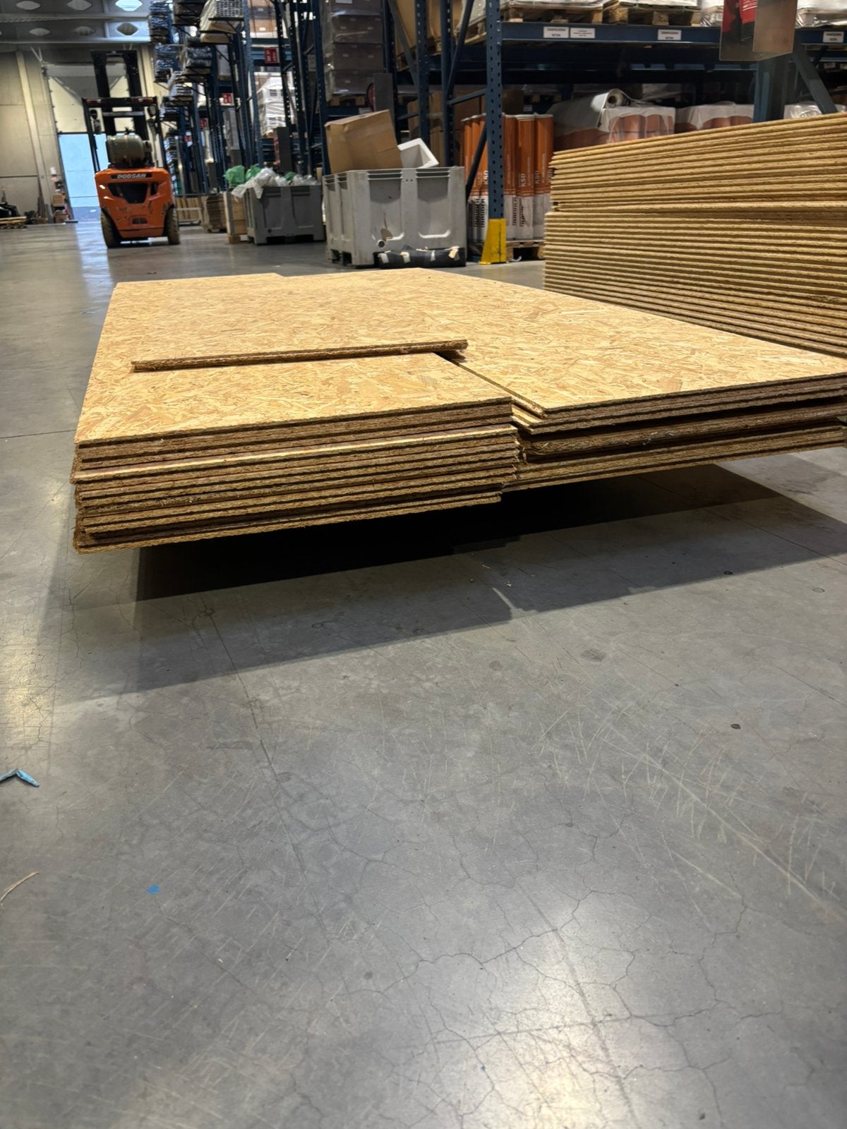 Osb 18mm 2 de keus, Doe-het-zelf en Bouw, Ophalen, Zo goed als nieuw