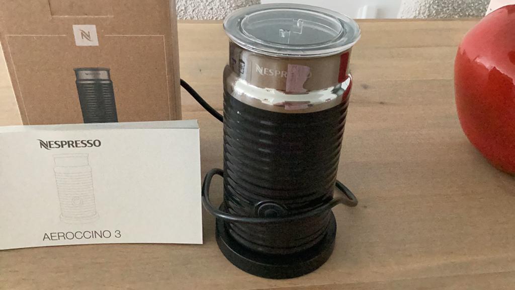 Nespresso melkopschuimer, Elektronische apparatuur, Ophalen of Verzenden, Zo goed als nieuw, Nespresso