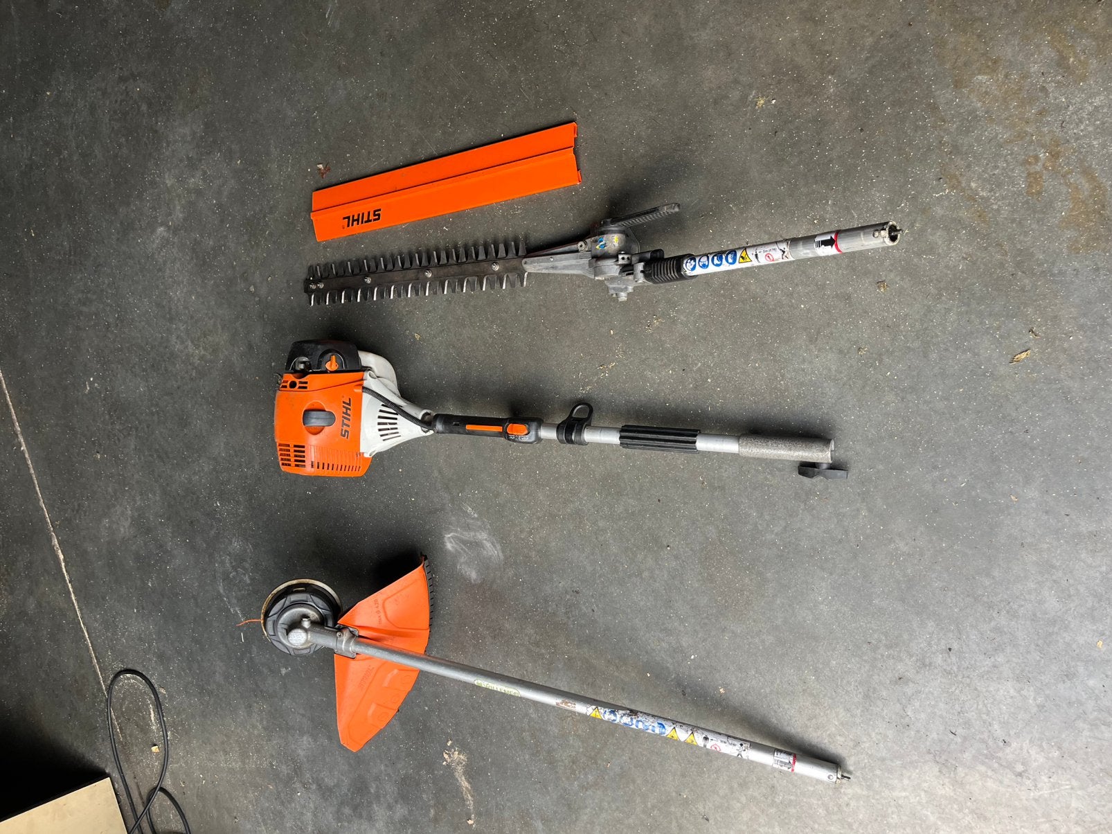 Stihl combi set, Ophalen of Verzenden, Zo goed als nieuw