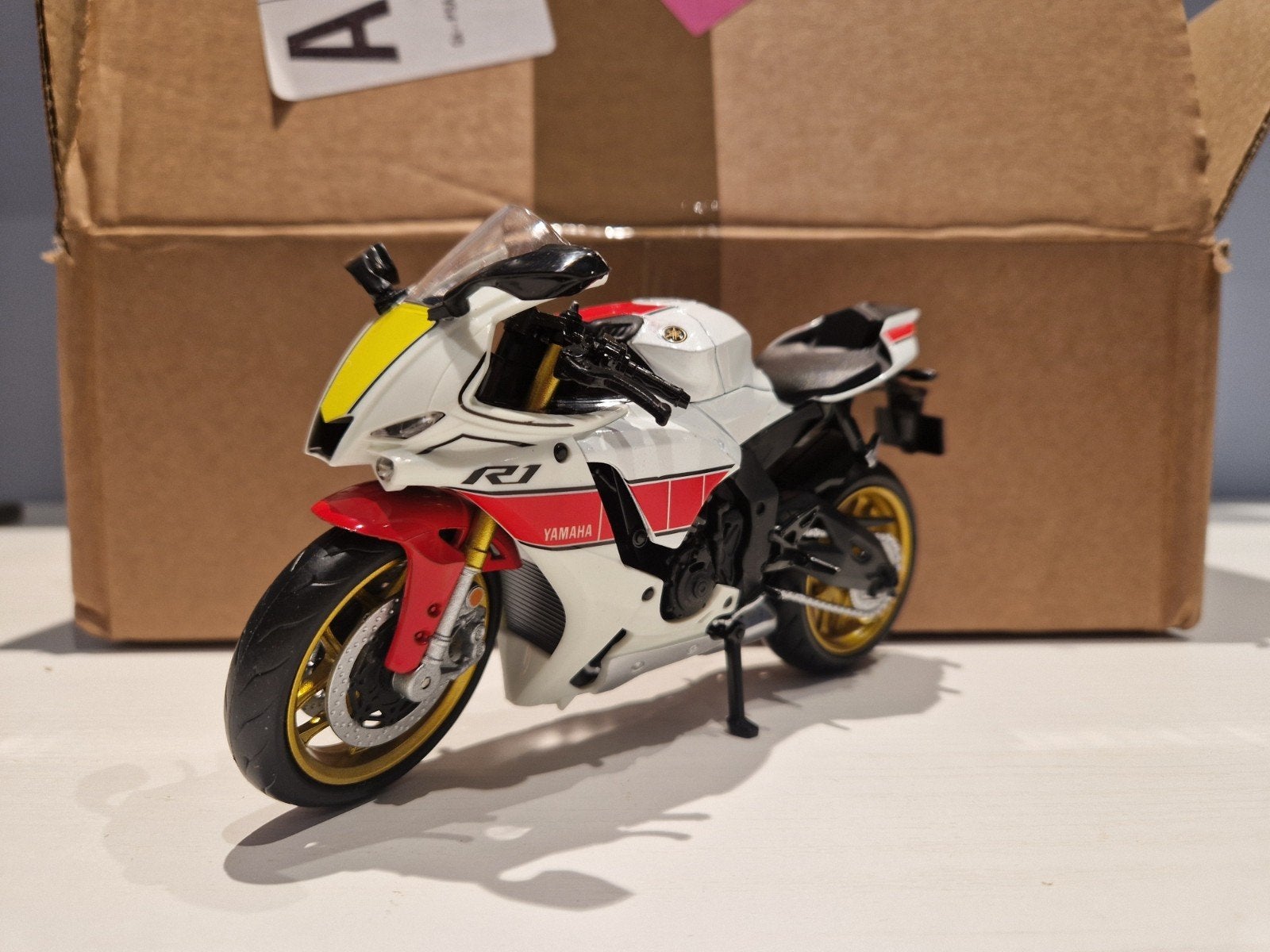 Schaalmodel Yamaha YZF-R1 1:12 NIEUW, Ophalen of Verzenden