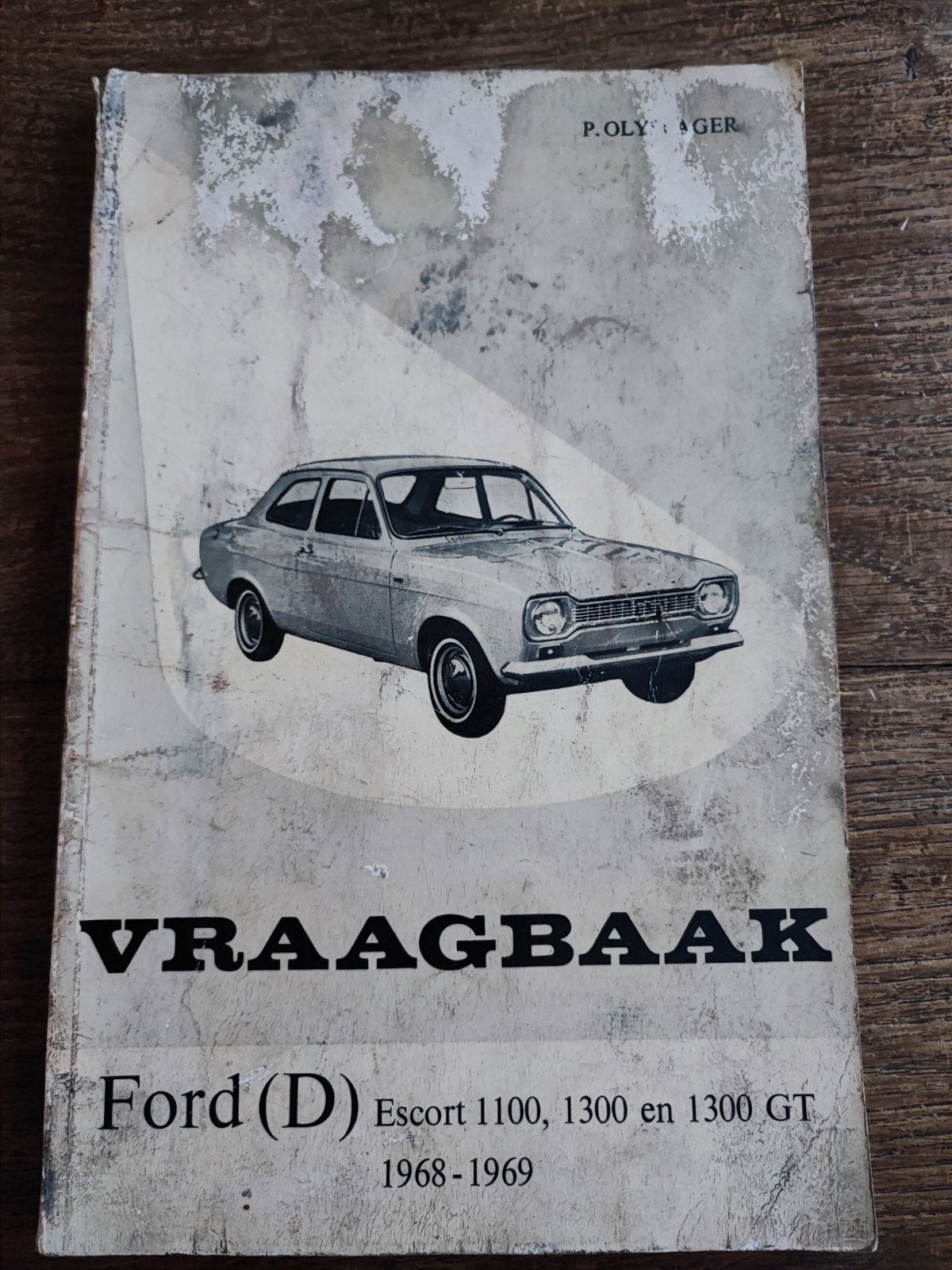 FORD Escort vraagbaak 1968-1969, Ophalen of Verzenden