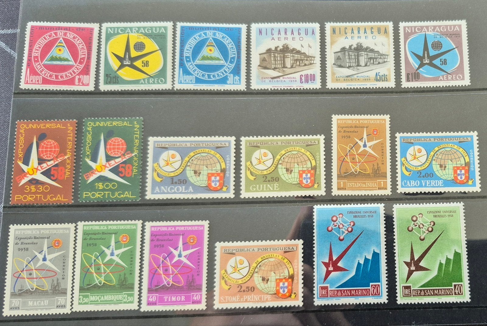 Expo 58, Ophalen of Verzenden, Postfris, Overige thema's