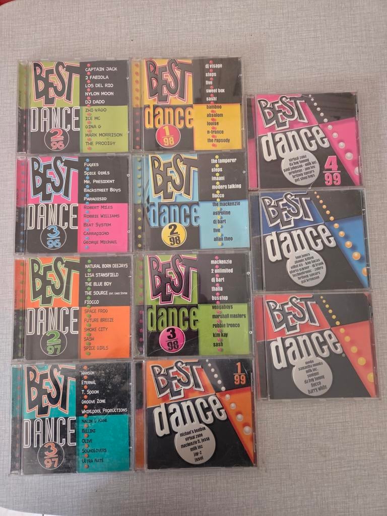11 x Best Dance, Cd's en Dvd's, Ophalen of Verzenden