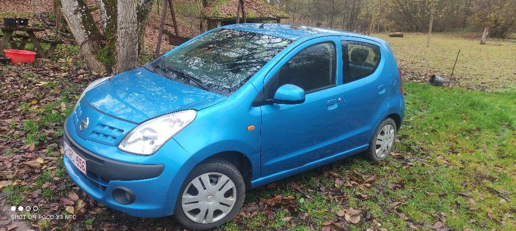 Nissan Pixo, Essence, 2011, 81000km, Autos, Achat, Particulier, Pixo, Bleu