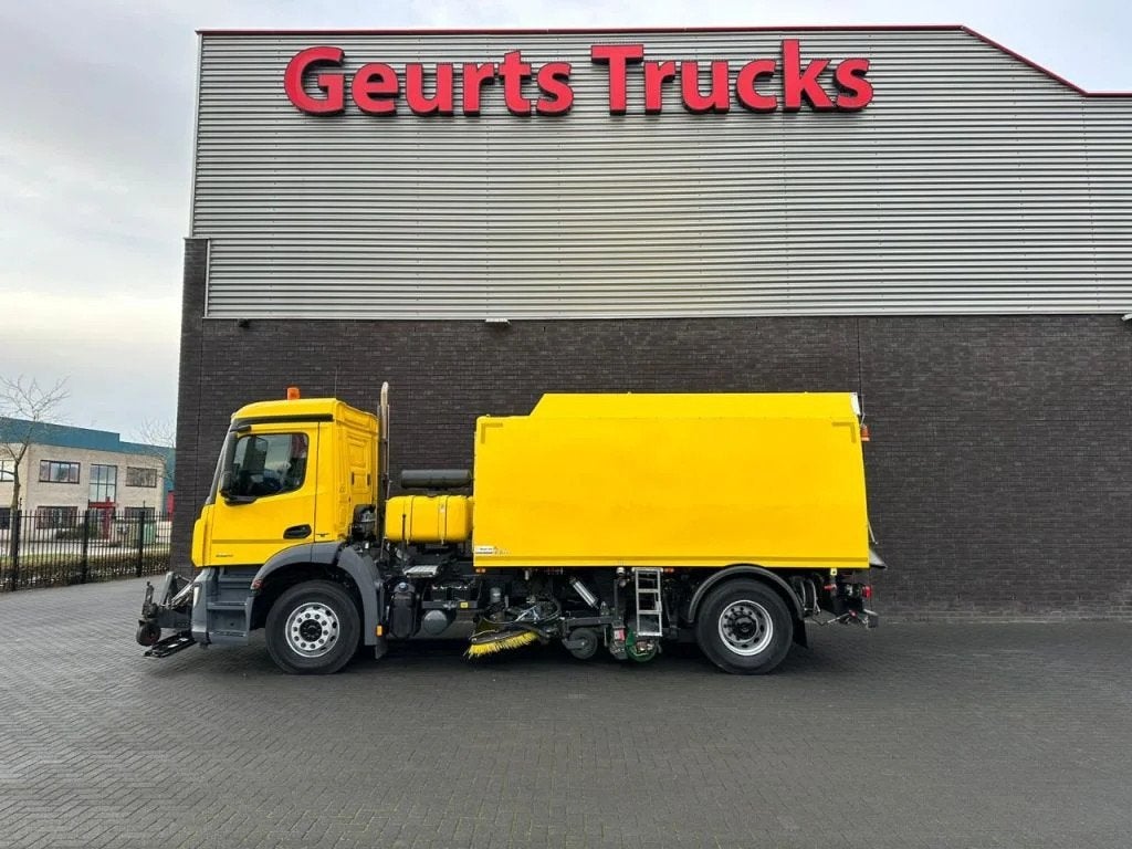 Mercedes-Benz Arocs 1824 4X2 BEAM A9000 SWEEPING TRUCK/ KEHR, Autos, Camions, Achat, Euro 6, Jaune, Mercedes-Benz