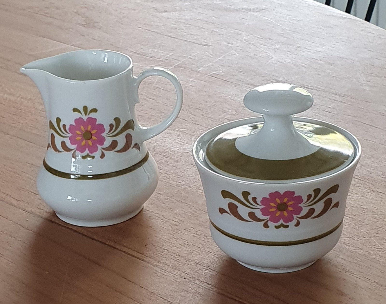 Vintage melk-en suiker set - Winterling Bavaria, Enlèvement, Vintage