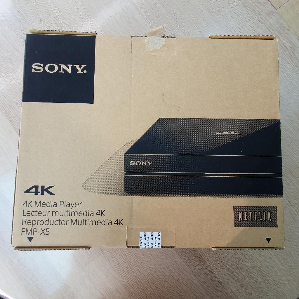 A vendre: Sony 4K lecteur multimédia Netflix, Enlèvement, Comme neuf, Enregistreur à disque dur, Avec enregistreur DVD