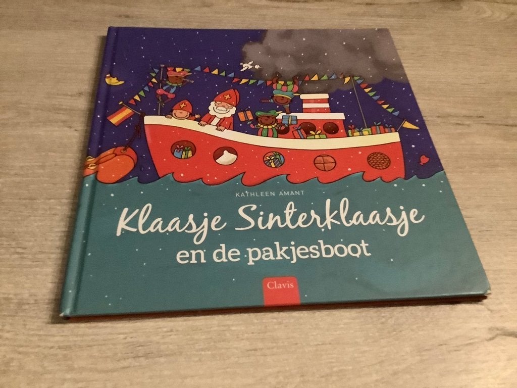 Klaasje Sinterklaasje en de pakjesboot voorleesboek, Non-fictie, Jongen of Meisje, Ophalen of Verzenden, Voorleesboek