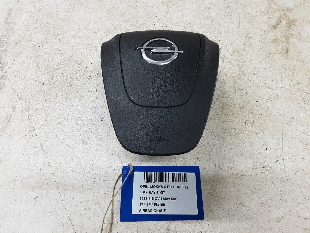 AIRBAG VOLANT Opel Mokka / Mokka X (95328148), Utilisé, Opel