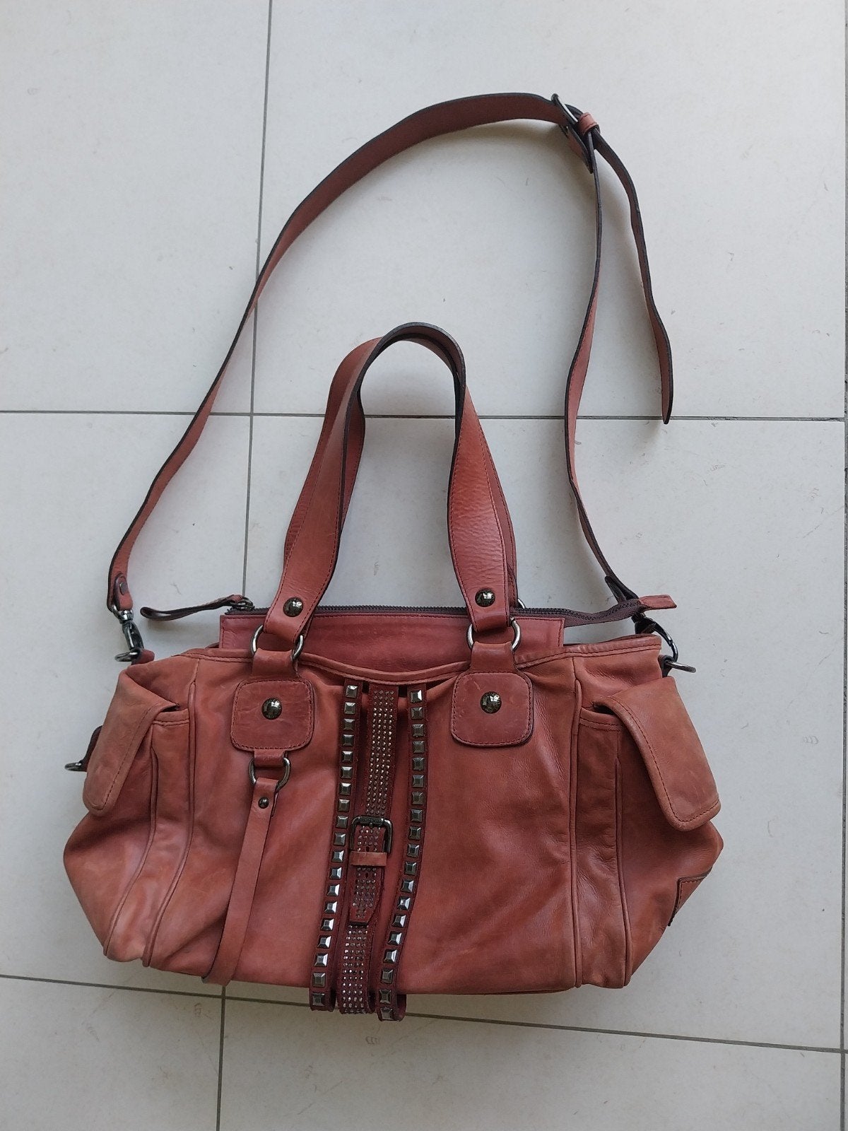 Janet Sport lederen handtas, Enlèvement, Sac à main