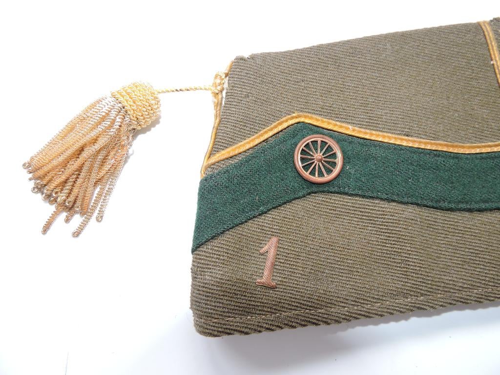 1940 ABBL 1er Régt CARABINIERS CYCLISTES Calot OFFICIER, Collections, Objets militaires | Seconde Guerre mondiale, Autres, Enlèvement ou Envoi