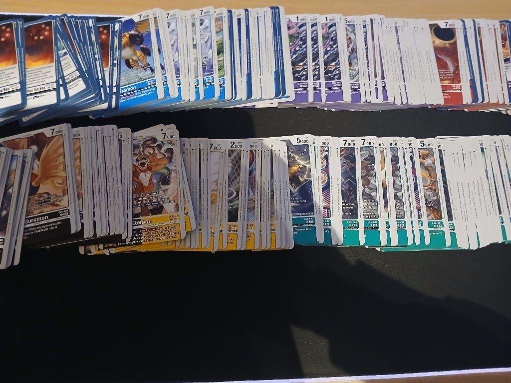 lot 520 Digimon kaarten, Ophalen, Zo goed als nieuw, Meerdere kaarten