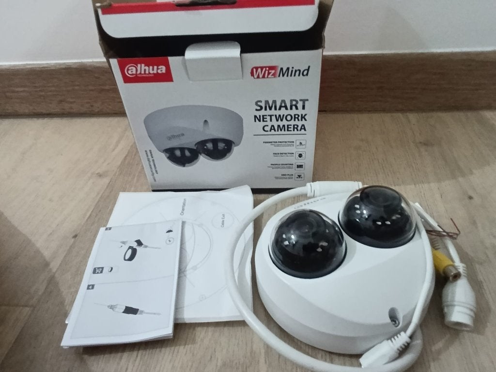 Caméra IP Dahua WizMind – double objectif 2,8 mm – Neuve, Enlèvement, Neuf