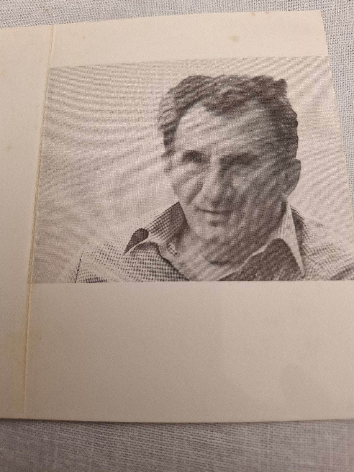 bidprentje oud speler club Brugge, Verzamelen, Ophalen of Verzenden, Bidprentje