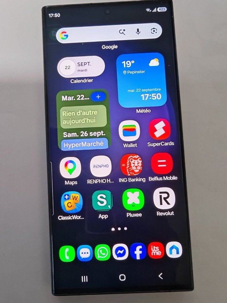 Samsung S23 Ultra 512GB Dual sim Comme neuf, Enlèvement, Sans abonnement, Sans simlock, Écran tactile