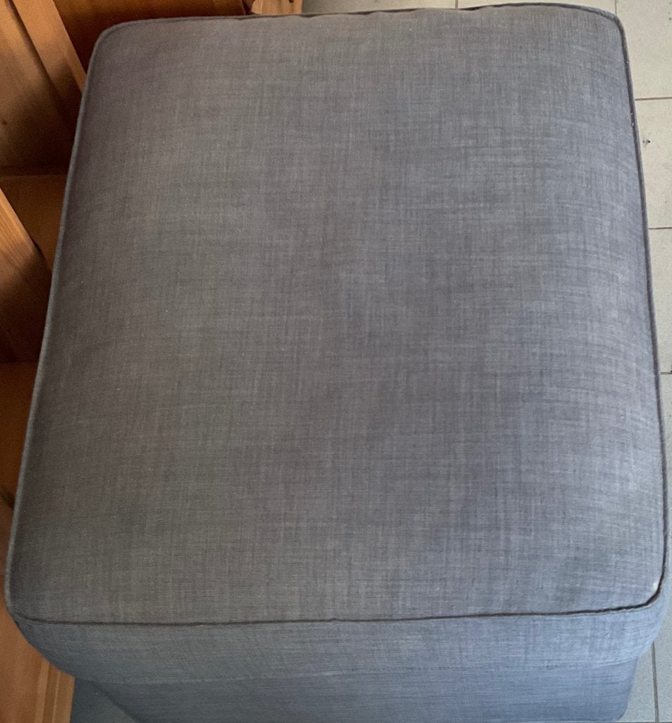 IKEA voetenbank met berging, Kivik, Enlèvement, Utilisé, 75 à 100 cm, 50 à 75 cm